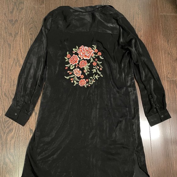 Forever 21 Contemporary Floral Shirt Dress - Picture 7 of 8